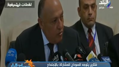 فيديو| شكري يتوجه للسودان للمشاركة بالاجتماع التساعي حول سد النهضة