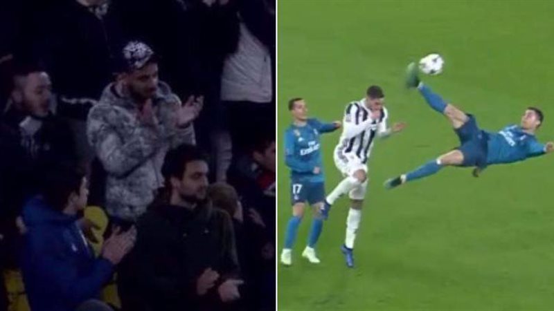 جماهير يوفنتوس تصفق