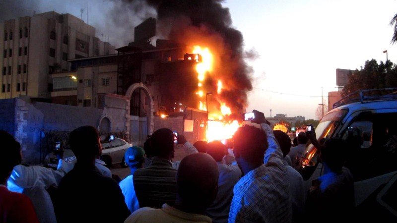 حريق البحيرة