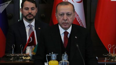 أردوغان لبوتين وروحاني: 