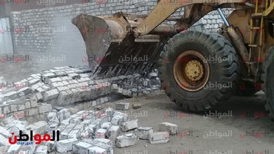 صور| تنفيذ 21 قرار إزالة بقناطر زفتى فى الغربية