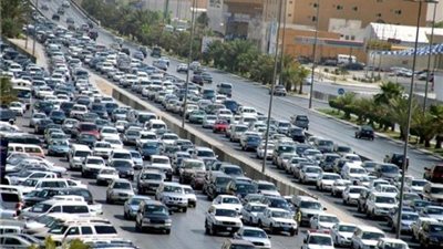شلل مروري بمحاور الجيزة والقاهرة بسبب زيادة الأحمال 