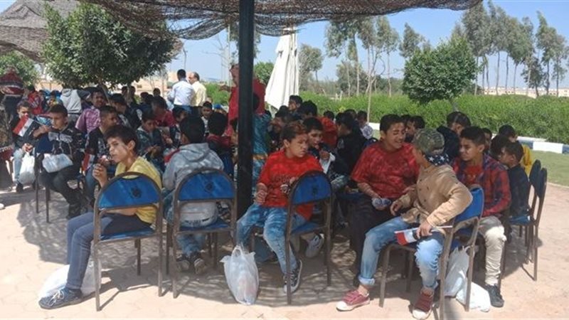 فرحة الأطفال الأيتام