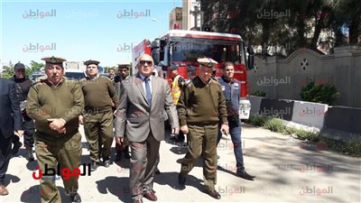صور| مدير أمن البحيرة يتفقد كنائس دمنهور وأبو حمص وكفر الدوار