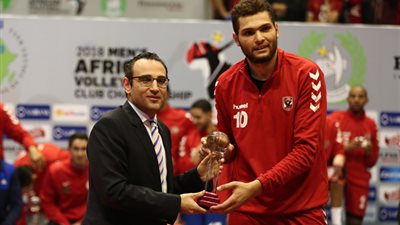 محمد الدماطي: جمهور عظيم وتنظيم رائع لبطولة إفريقيا لطائرة الرجال