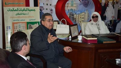 صور| وصول عبلة الكحلاوي والنائب طارق الخولي ووزير التعليم الأسبق احتفالية يوم اليتيم