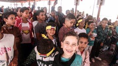 أهلي مدينة نصر يستضيف 550 طفلا في يوم اليتيم