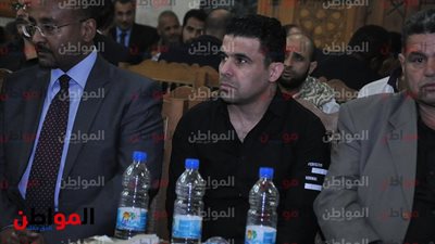 خالد الغندور يقدم واجب العزاء في زوجة النائب السيد محمود الشريف