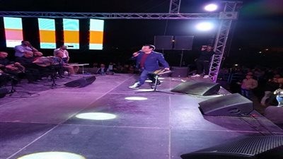 إيهاب توفيق يشعل أجواء حفل القطامية بتروسبورت