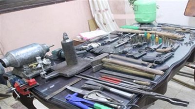 حملة أمنية مكبرة لضبط حائزي الأسلحة النارية وورش تصنيعها بالجمهورية