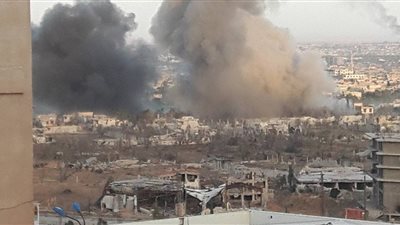فيديو| الجيش السوري يرد على إعتداءات دوما الأخيرة