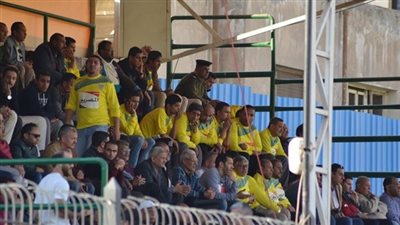 جماهير طنطا تهتف لفريقها..