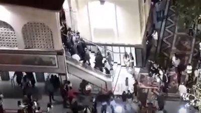 فيديو| من داخل مارجرجس بالجيزة.. المحافظ ومدير الأمن يهنئان الأقباط بعيد القيامة