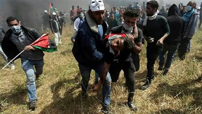 ارتفاع المصابين الفلسطينيين إلى 8 خلال المواجهات مع قوات الاحتلال