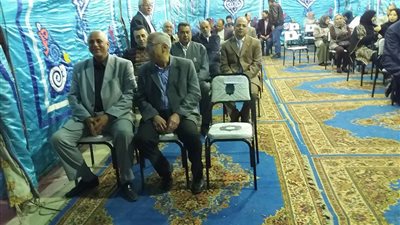 صور| رئيس مدينة كفر الزيات يشهد قداس عيد القيامة المجيد بالغربية