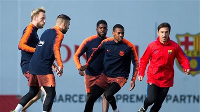 برشلونة يستعد لروما بعد 12 ساعة فقط من ثلاثية ليجانيس