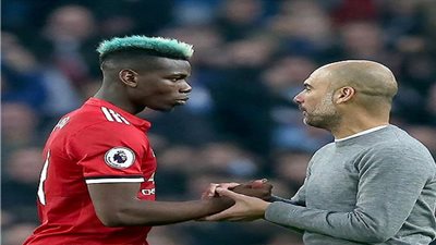 جوارديولا يكشف كواليس حديثه مع بوجبا بعد ديربي مانشستر