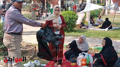 صور| حدائق القناطر الخيرية تمتلئ بـ
