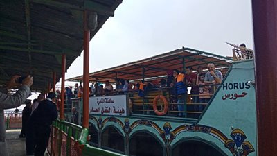 صور| ‎توافد المواطنين بحدائق ومتنزهات القليوبية احتفالاً بشم النسيم