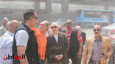 صور| جولة تفقدية لمحافظ القاهرة في مثلث ماسبيرو