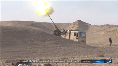 فيديو| لحظة تصدي قوات الدفاع الجوي للهجوم على مطار 