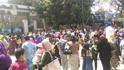 صور| بوابة المواطن ترصد احتفالات المصريين في شم النسيم في الحدائق العامة