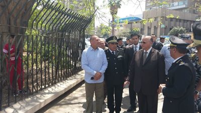 صور| مدير أمن القاهرة يتفقد الخدمات الأمنية بالعاصمة