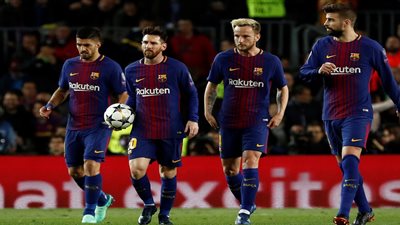 التشكيل المتوقع لبرشلونة أمام روما بدوري الأبطال