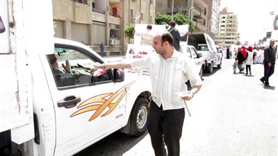 مياه سوهاج تشارك في العيد القومي للمحافظة بمسيرة لترشيد الاستهلاك