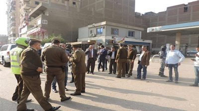 صور| حملة أمنية مكبرة  بشبرا الخيمة لتحقيق الانضباط في الشارع