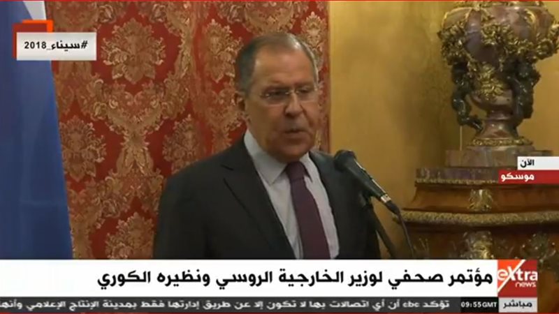 وزير الخارجية الروسي