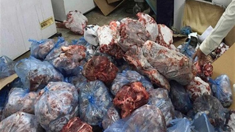 لحوم فاسدة