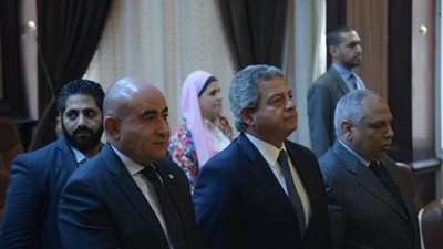 صور| إنطلاق مؤتمر وزارة الرياضة مع شركة شل
