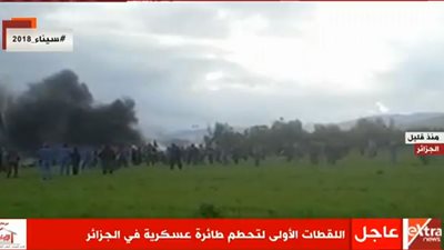 محلل سياسي: الطائرة الجزائرية عسكرية وتنقل قرابة الـ100 جندي