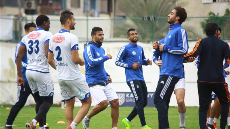جانب من تدريب الاسماعيلي