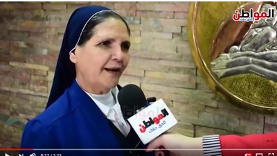 فيديو| راهبة من الراعي الصالح لبوابة