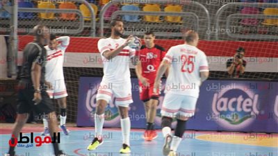 فيديو| خناقة بين الأمن والزمالك في نهائي سوبر اليد