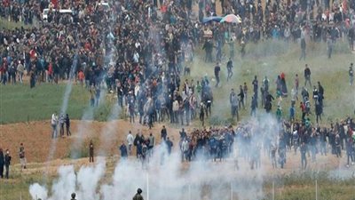 عاجل| إصابة 3 فلسطينيين برصاص الاحتلال الإسرائيلي خلال مسيرات يوم العودة