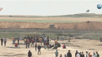 عاجل| إصابة 6 فلسطينيين برصاص الاحتلال وآخرين بالاختناق