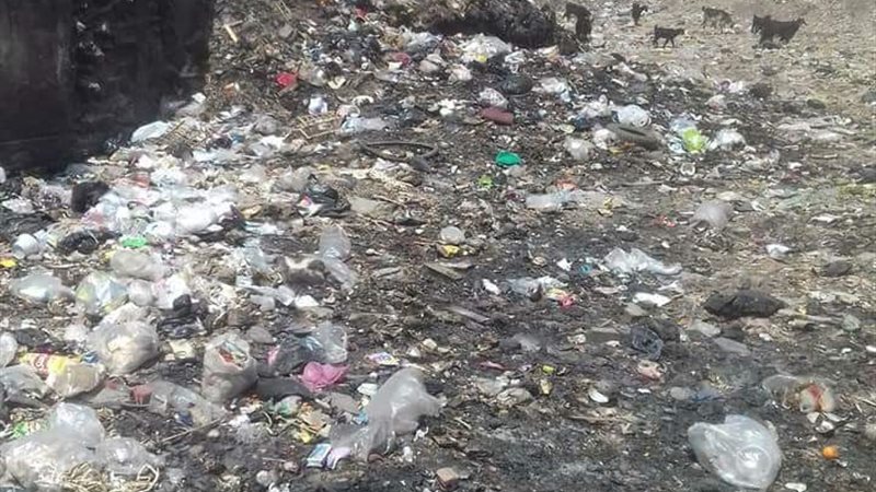 القمامة فى الشوارع