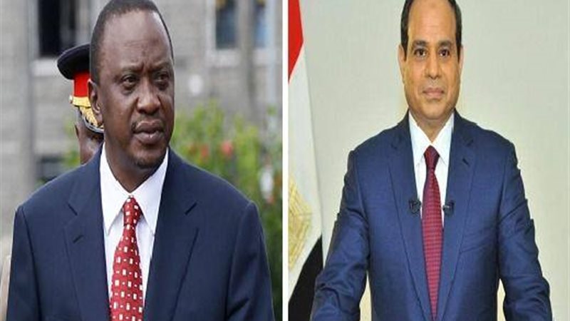 السيسي ونظيره الكيني