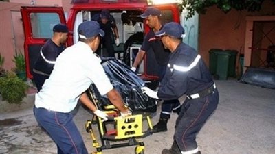 عامل يلقى مصرعة  في حادث اصطدام دراجته النارية بحائط فى المنوفية