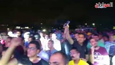 فيديو| فرقة دينجر تشعل حفل السفارة الأمريكية في حديقة الأزهر