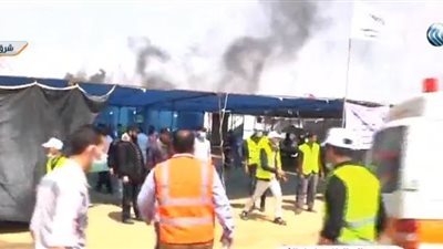 عاجل| إصابة فريق عمل قناة الغد في 