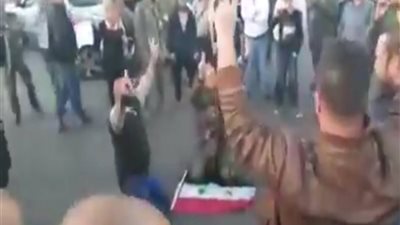 فيديو| الشعب السورى يرد على قصف 