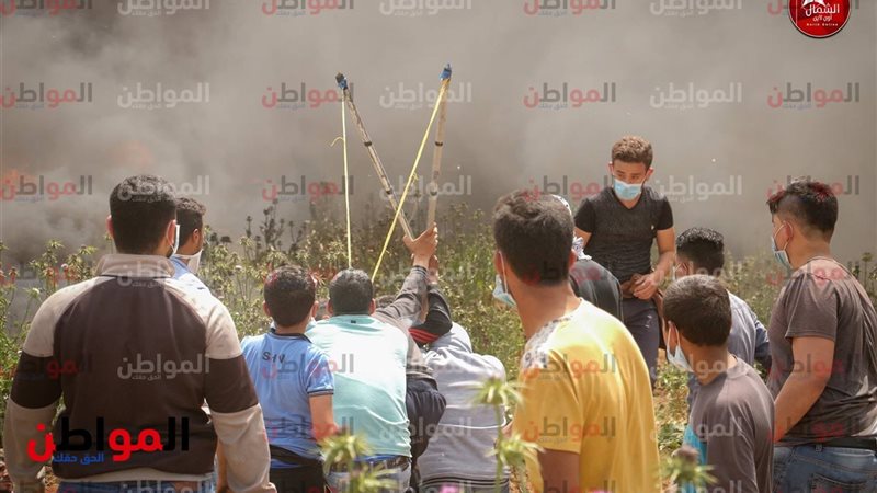 اشتباكات فى فلسطين