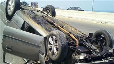 الطريق الصحراوى بسوهاج يحصد حياة شخص ويتسبب فى إصابة 4 بينهم ثلاثة أطفال 