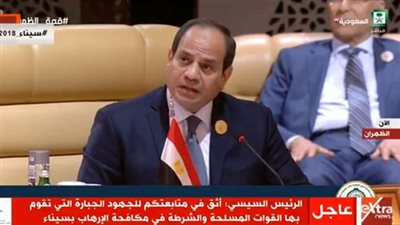 القضايا الفلسطينية والسورية واليمنية تصدروا كلمة الرئيس السيسي بـ القمة العربية الـ 29