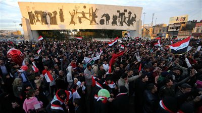 المدن العراقية تنتفض للتنديد بالعدوان الثلاثي على سوريا