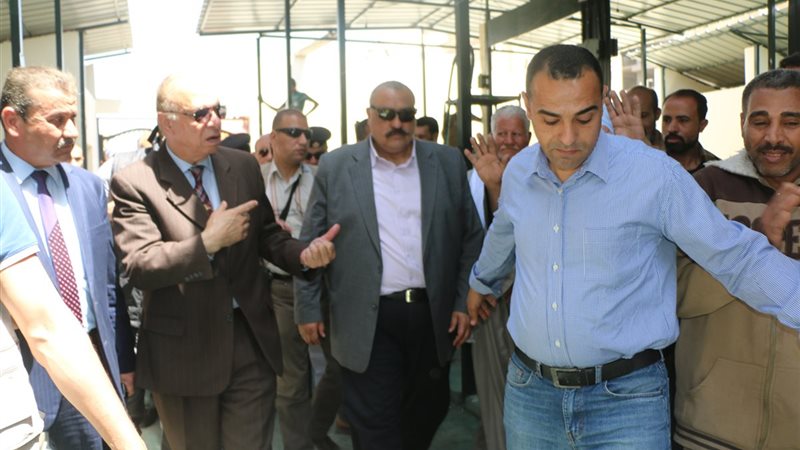 جولة تفقدية لمحافظ